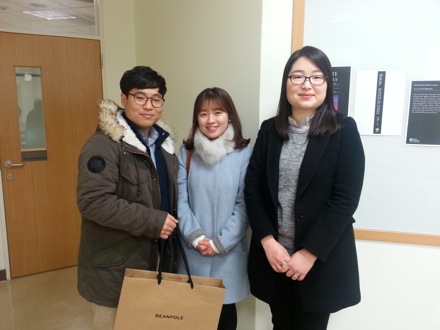 Graduation ceremony, POSTECH, 2015, You Young Song, Yong Hoon and Seung Woo Suh, Harry Bhadeshia