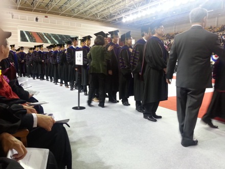 Graduation ceremony, POSTECH, 2015, You Young Song, Yong Hoon and Seung Woo Suh, Harry Bhadeshia