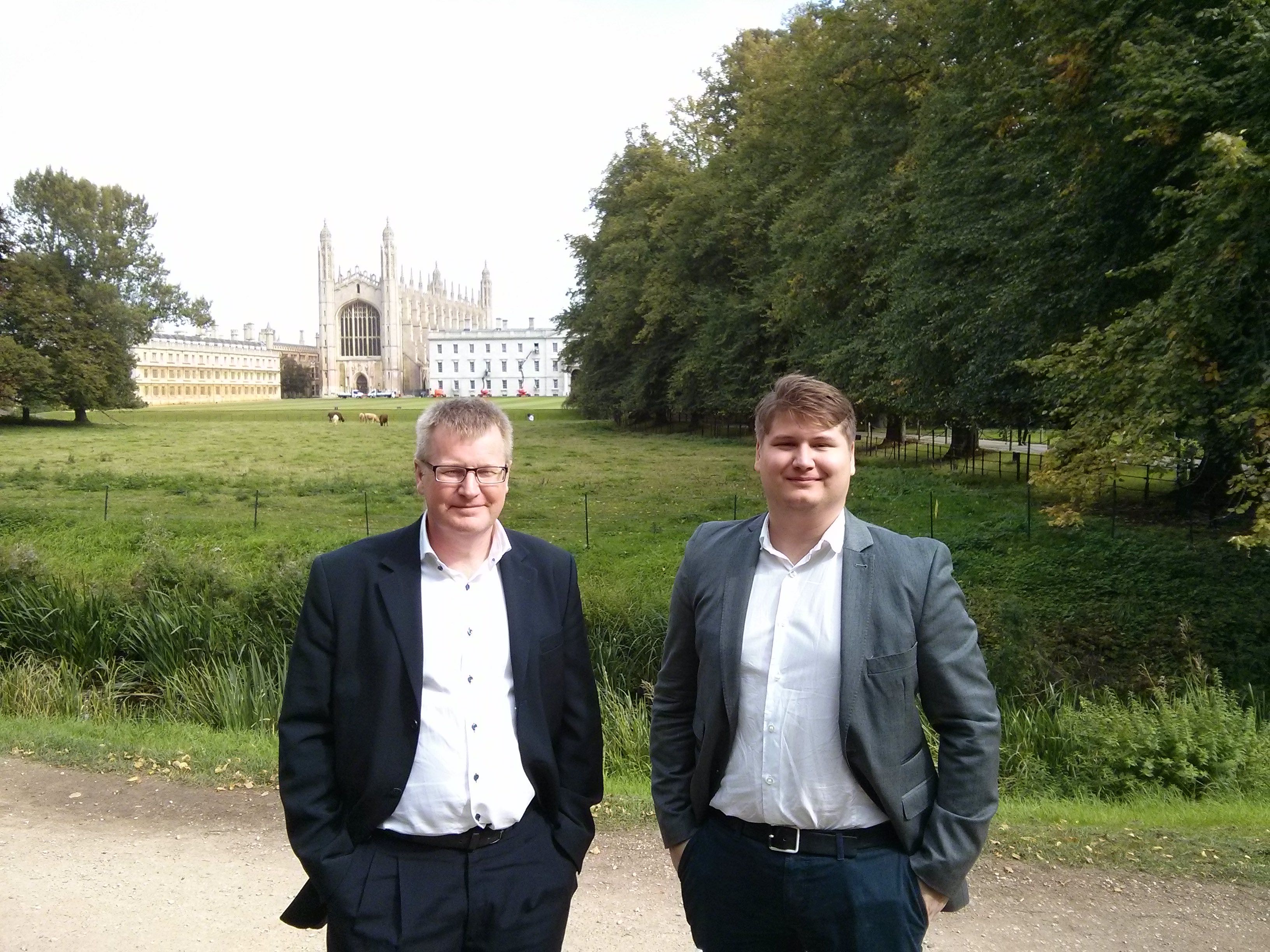 Hans-Åke Sundberg (left), Adam Stahlkrantz