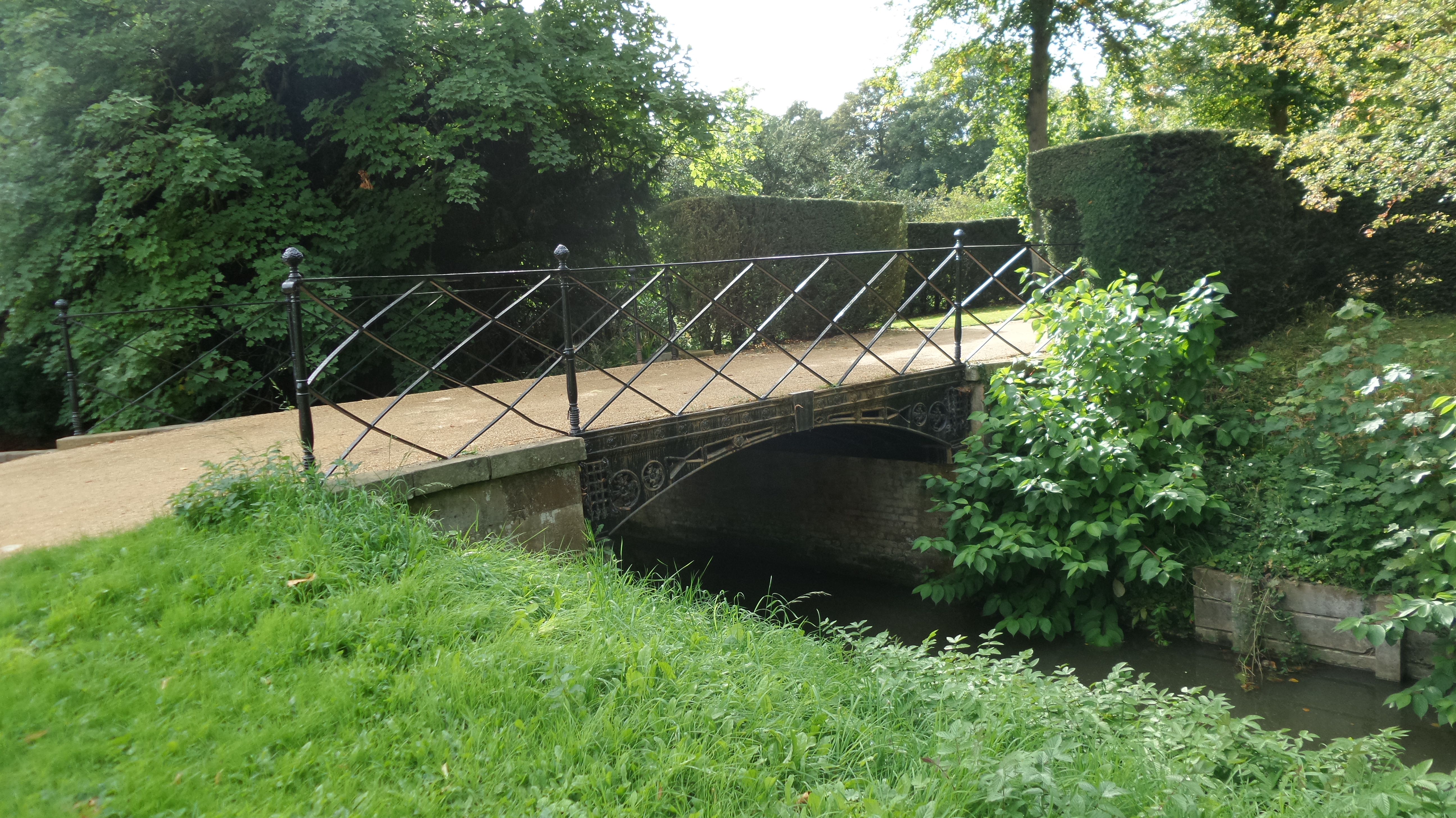 Cast iron bridge at St John's College, taken by Mathew Peet