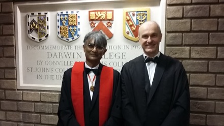 David MacKay, Harry Bhadeshia, Darwin Commemoration Dinner