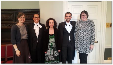 Hatem Abdulhameed Hatem gets his M.Phil. degree at Cambridge University