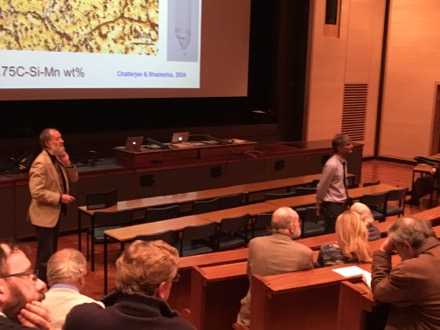 Larmor Lecture, Cambridge Philosophical Society, Harry Bhadeshia, nanostructured steel