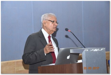 Dr Dara P. Antia lecture, Harry Bhadeshia, Pune, India, Antia