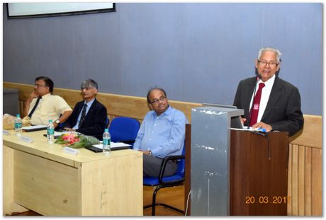 Dr Dara P. Antia lecture, Harry Bhadeshia, Pune, India, Antia