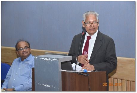 Dr Dara P. Antia lecture, Harry Bhadeshia, Pune, India, Antia