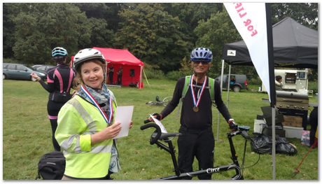 Cambridge to Norwich bike ride,Rosie Ward, Apparao Chintha, Gebril El-Fallah, Steve Ooi, Bill Clyne and Harry Bhadeshia, Metallurgists at play