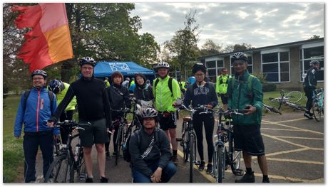 Cambridge 50 mile bike ride, April 30th 2017