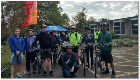 Cambridge 50 mile bike ride, April 30th 2017