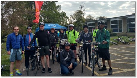 Cambridge 50 mile bike ride, April 30th 2017