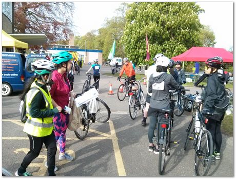 Cambridge 50 mile bike ride, April 30th 2017