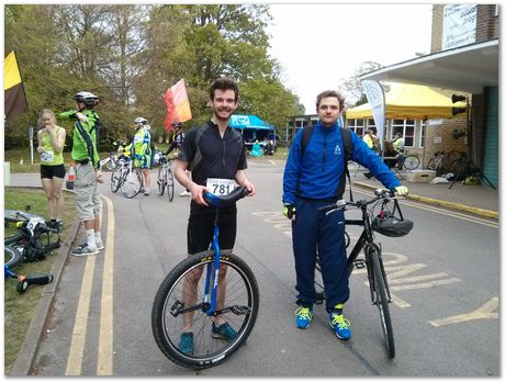 Cambridge 50 mile bike ride, April 30th 2017