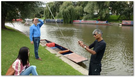 Phase transformations and complex properties research group,University of Cambridge,Apparao Chintha,Dominik Dziedzic,Chris Hulme-Smith,Zixin Huang,Chihiro Furusho,steels,metallurgy,physical metallurgy,metallurgists at play,punting