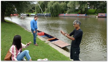 Phase transformations and complex properties research group,University of Cambridge,Apparao Chintha,Dominik Dziedzic,Chris Hulme-Smith,Zixin Huang,Chihiro Furusho,steels,metallurgy,physical metallurgy,metallurgists at play,punting