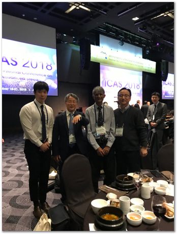 ICAS 2018,Harry Bhadeshia, Dong Woo Suh, Jeju, South Korea, steel, metallurgy