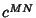 $c^{MN}$