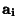 ${\bf a_i}$