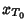 $x_{T_0}$