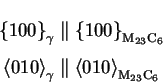 \begin{displaymath}\displaylines{
{\lbrace 100 \rbrace}_{\gamma } \parallel {\lb...
...rallel {\langle 010 \rangle }_{\mathrm{M}_{23}\mathrm{C}_{6}}
}\end{displaymath}