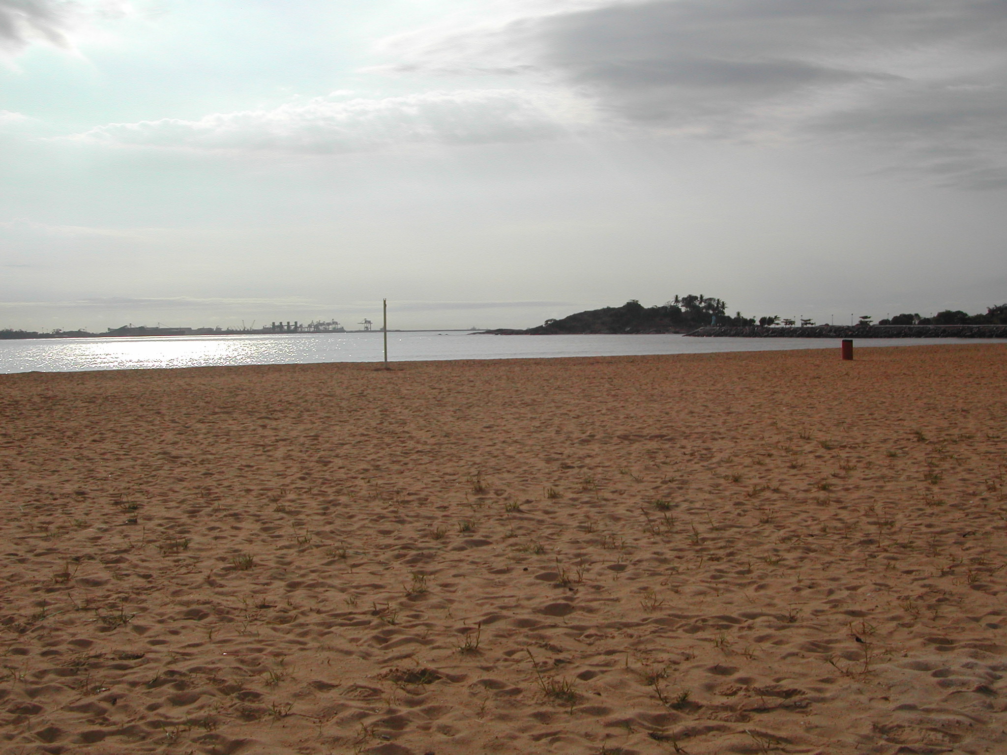 The beach, early morning