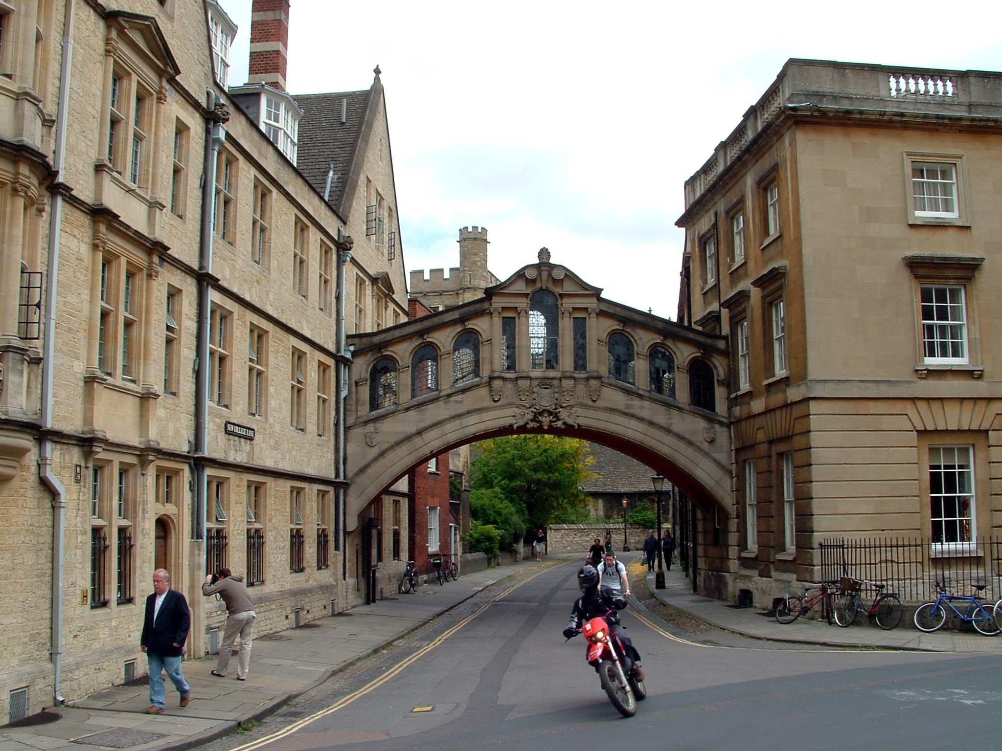 Bridge of Sighs in Hertford College