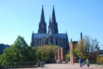 cathedral in cologne-Germany's largest cathedral-masterpiece of Gothic architecture
