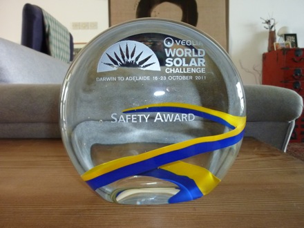 Safety Award!