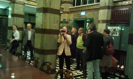 Inside the bank vault at Chalmers House