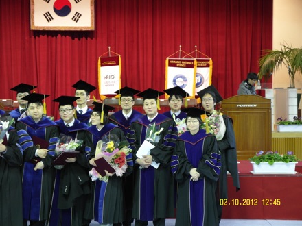 metallurgy, GIFT, POSTECH, Korea, steel, graduation ceremony