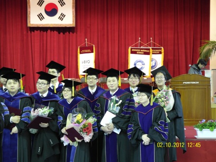 metallurgy, GIFT, POSTECH, Korea, steel, graduation ceremony