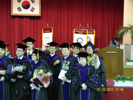 metallurgy, GIFT, POSTECH, Korea, steel, graduation ceremony