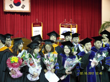 metallurgy, GIFT, POSTECH, Korea, steel, graduation ceremony