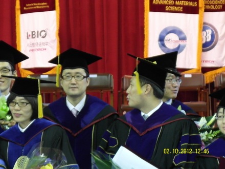 metallurgy, GIFT, POSTECH, Korea, steel, graduation ceremony