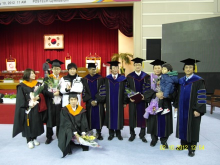 metallurgy, GIFT, POSTECH, Korea, steel, graduation ceremony