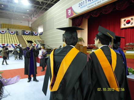 metallurgy, GIFT, POSTECH, Korea, steel, graduation ceremony