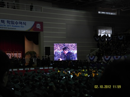 metallurgy, GIFT, POSTECH, Korea, steel, graduation ceremony