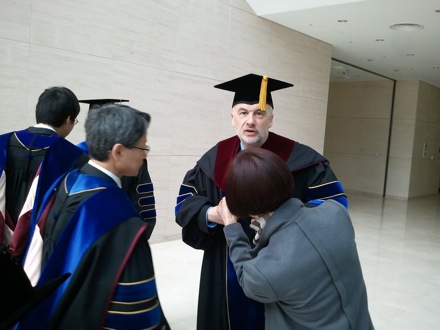 Graduation ceremonies in POSTECH, Pohang, South Korea