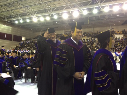 Graduation ceremonies in POSTECH, Pohang, South Korea