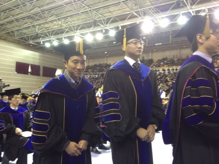 Graduation ceremonies in POSTECH, Pohang, South Korea