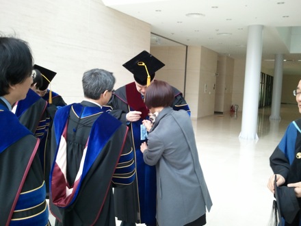 Graduation ceremonies in POSTECH, Pohang, South Korea