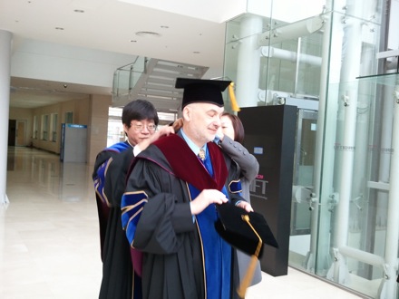 Graduation ceremonies in POSTECH, Pohang, South Korea