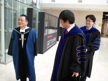 Graduation ceremonies in POSTECH, Pohang, South Korea