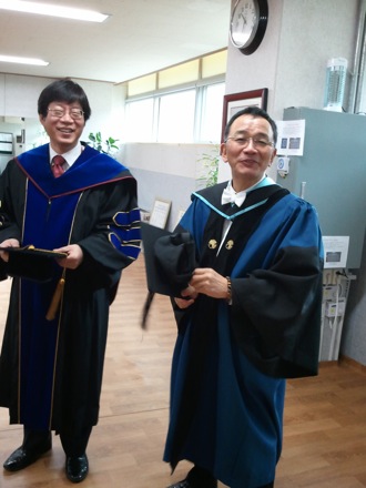 Graduation ceremonies in POSTECH, Pohang, South Korea