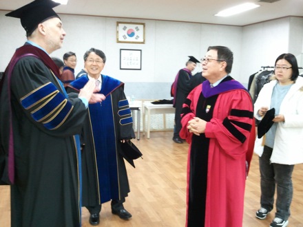 Graduation ceremonies in POSTECH, Pohang, South Korea