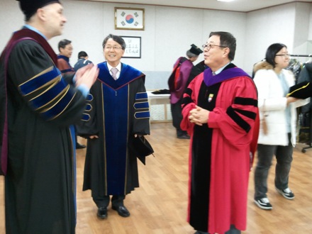 Graduation ceremonies in POSTECH, Pohang, South Korea