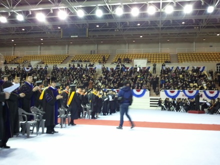 Graduation ceremonies in POSTECH, Pohang, South Korea