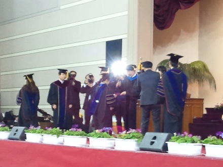 Graduation ceremonies in POSTECH, Pohang, South Korea