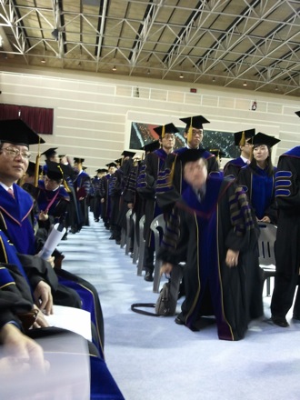 Graduation ceremonies in POSTECH, Pohang, South Korea