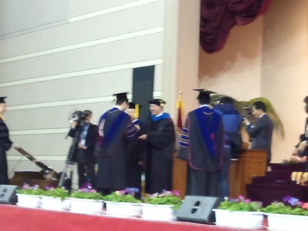 Graduation ceremonies in POSTECH, Pohang, South Korea