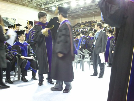 Graduation ceremonies in POSTECH, Pohang, South Korea